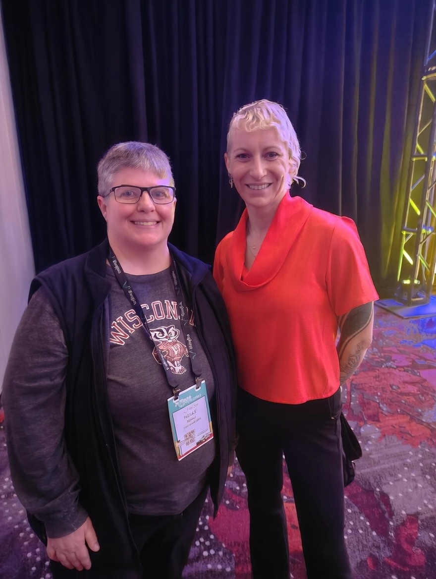 Holly Starks with another black hat seo who loves nerds